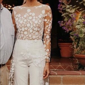 Bridal pantsuit *price firm*